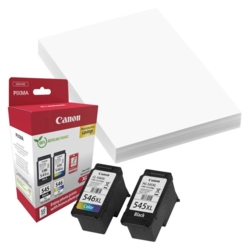 Canon Druckkpfe color, schwarz  CL-546 XL, PG-545 XL + Fotopapier, 2er-Set