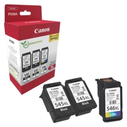 Canon Druckkpfe color, schwarz  CL-546 XL, PG-545 XL, 3er-Set