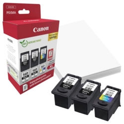 Canon Druckkpfe color, schwarz  CL-561 XL, PG-560 XL + Fotopapier, 3er-Set