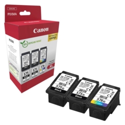 Canon Druckkpfe color, schwarz  CL-576 XL, PG-575 XL, 3er-Set