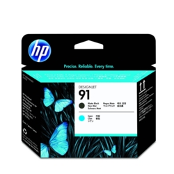 HP Druckkopf cyan, mattschwarz 91 C9460A