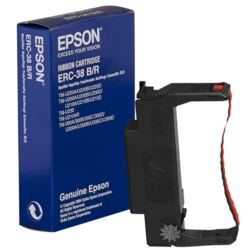 EPSON Farbband rot / schwarz ERC-38 BR