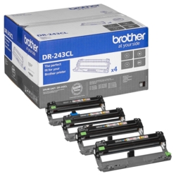brother Trommeln cyan, magenta, gelb, schwarz DR-243CL