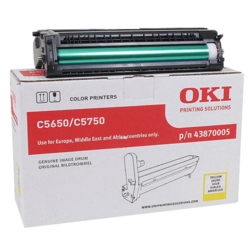 OKI Trommel gelb 43870005