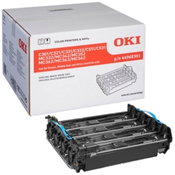 OKI Trommeln cyan, magenta, gelb, schwarz 44968301