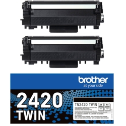 brother Toner schwarz TN-2420TWIN im Doppelpack