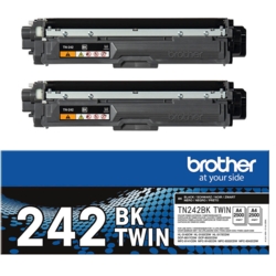 brother Toner schwarz TN-242BKTWIN im Doppelpack