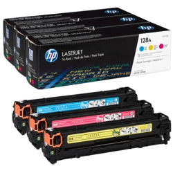 HP Toner cyan, magenta, gelb 128A CF371AM