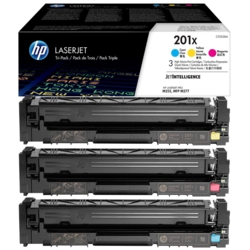 HP Toner cyan, magenta, gelb 201X CF253XM