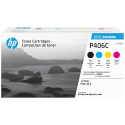 HP Toner cyan, magenta, gelb, schwarz  CLT-P406C SU375A im Set