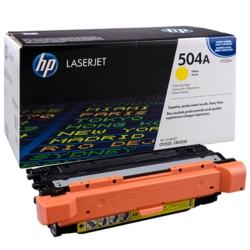 HP Toner gelb 504A CE252A
