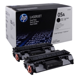 HP Toner schwarz 05A CE505D im Doppelpack