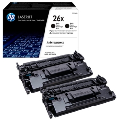 HP Toner schwarz 26X CF226XD im Doppelpack