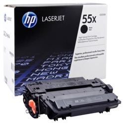 HP Toner schwarz 55X CE255X