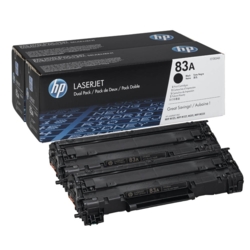 HP Toner schwarz 83A CF283AD im Doppelpack