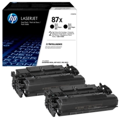 HP Toner schwarz 87X CF287XD im Doppelpack