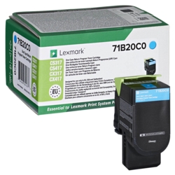 LEXMARK Toner cyan 71B20C0