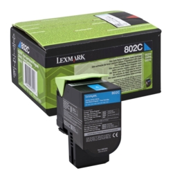 LEXMARK Toner cyan 80C20C0