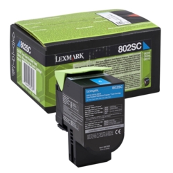 LEXMARK Toner cyan 80C2SC0