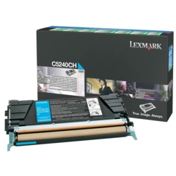 LEXMARK Toner cyan C5240CH