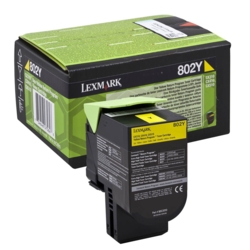 LEXMARK Toner gelb 80C20Y0
