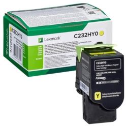 LEXMARK Toner gelb C232HY0