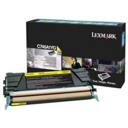 LEXMARK Toner gelb C746A1YG