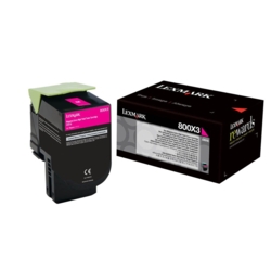 LEXMARK Toner magenta 80C0X30