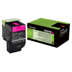 LEXMARK Toner magenta 80C2HM0