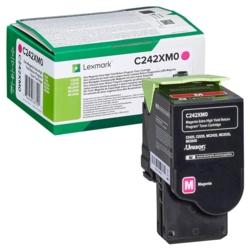 LEXMARK Toner magenta C242XM0
