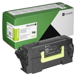 LEXMARK Toner schwarz 58D2000