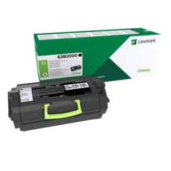 LEXMARK Toner schwarz 63B2000