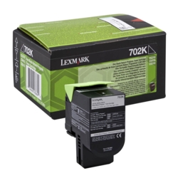 LEXMARK Toner schwarz 70C20K0