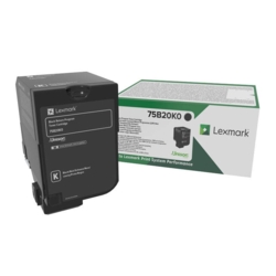 LEXMARK Toner schwarz 75B20K0