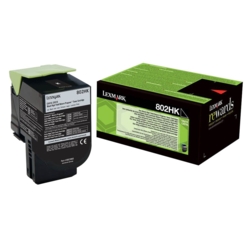 LEXMARK Toner schwarz 80C2HK0