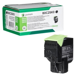 LEXMARK Toner schwarz 80C2SK0