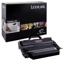 LEXMARK Toner schwarz T650A11E