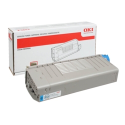 OKI Toner cyan 44318607