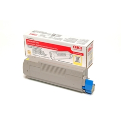 OKI Toner gelb 43381905
