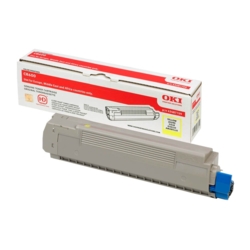 OKI Toner gelb 43487709