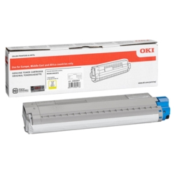 OKI Toner gelb 45862837