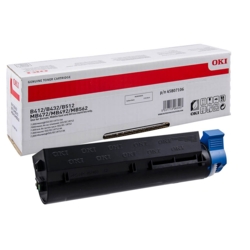 OKI Toner schwarz 45807106