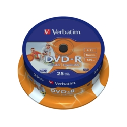 Verbatim DVD-R in der 25er Spindel