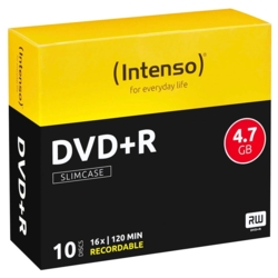 Intenso DVD+R im Slim Case