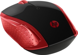 HP 200 Maus kabellos rot