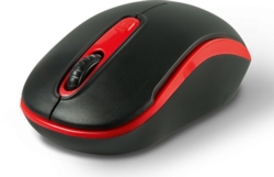 speedlink CEPTICA Maus kabellos schwarz, rot