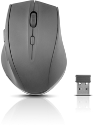speedlink CALADO Silent Maus kabellos schwarz, grau