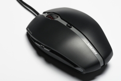 CHERRY GENTIX 4K Maus kabelgebunden schwarz, grau