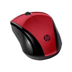 HP 220 Maus kabellos rot, schwarz