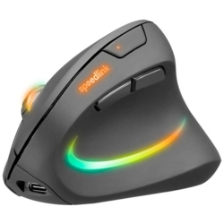 speedlink PIAVO PRO Maus ergonomisch kabellos schwarz